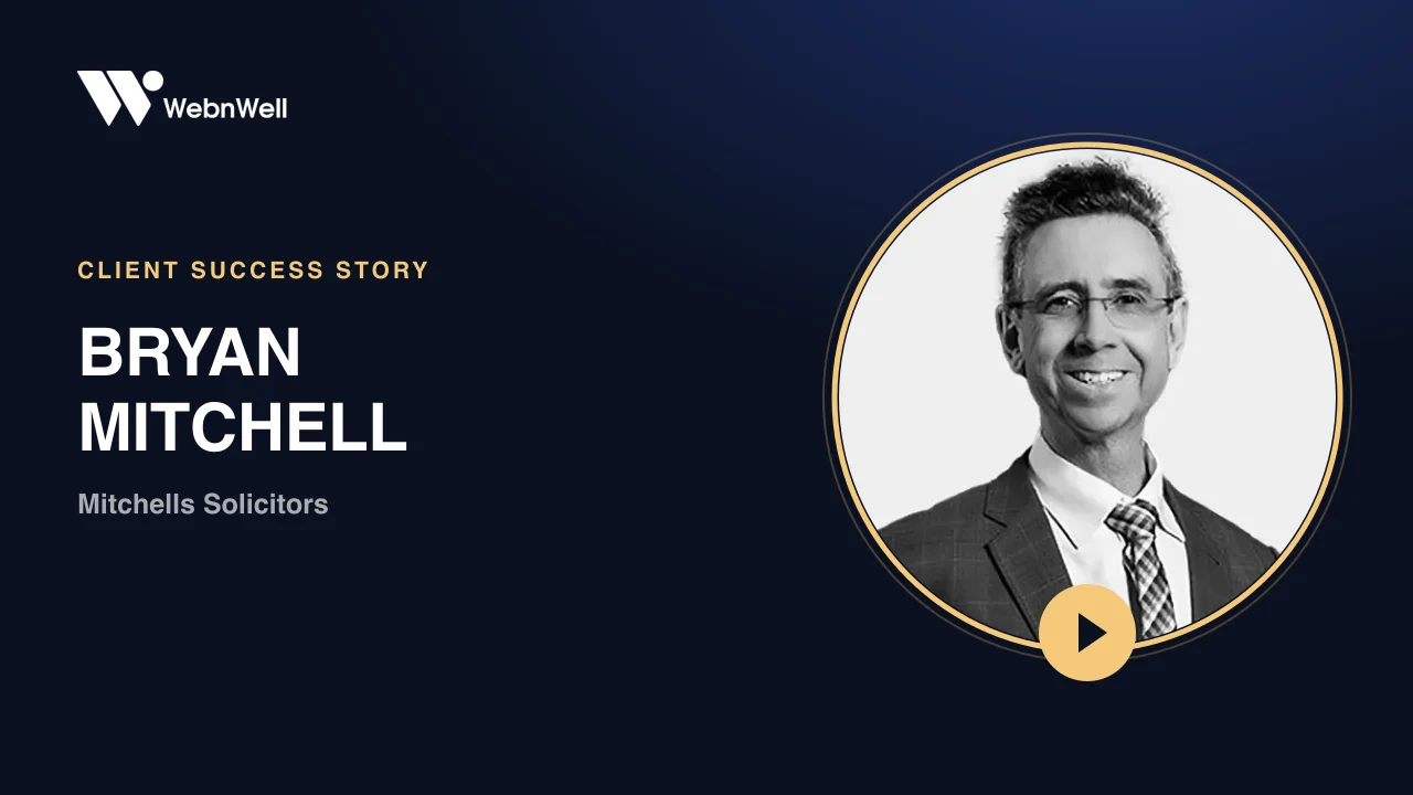 Bryan Mitchell – Mitchells Solicitors Video Testimonial