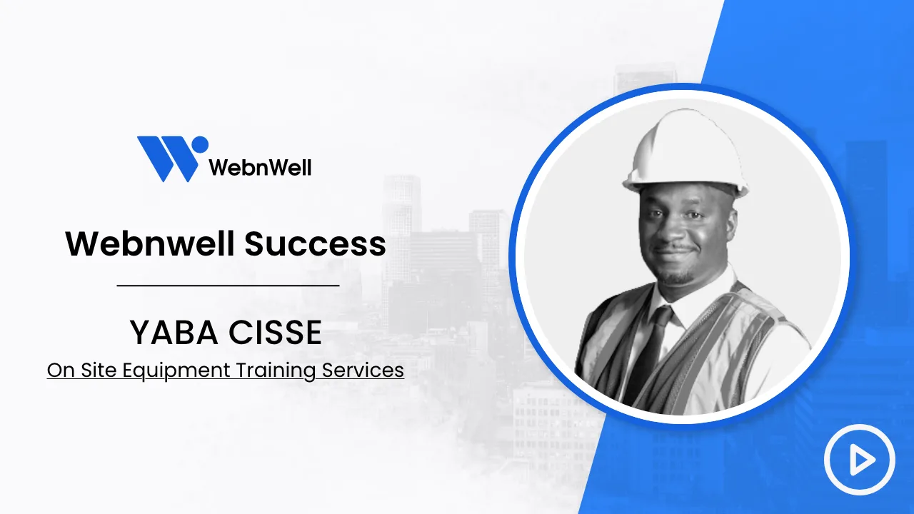 Yaba Cisse – On-Site Equipment Training Video Testimonial
